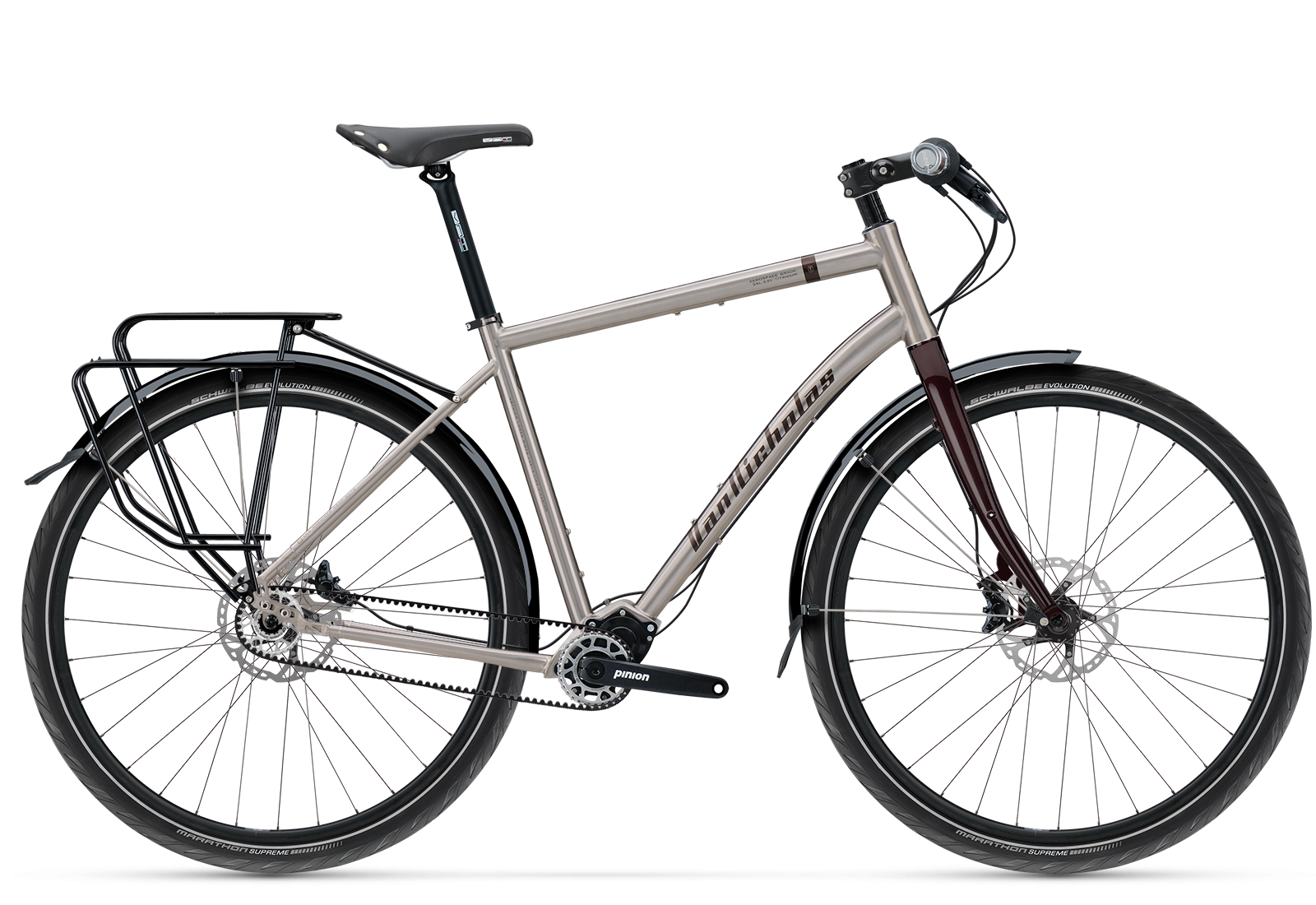 Deveron new generation titanium touring bike Van Nicholas